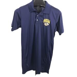 NHL Nashville Predators Polo Shirt Mens Navy Blue Embroidered‎ Logo Size M